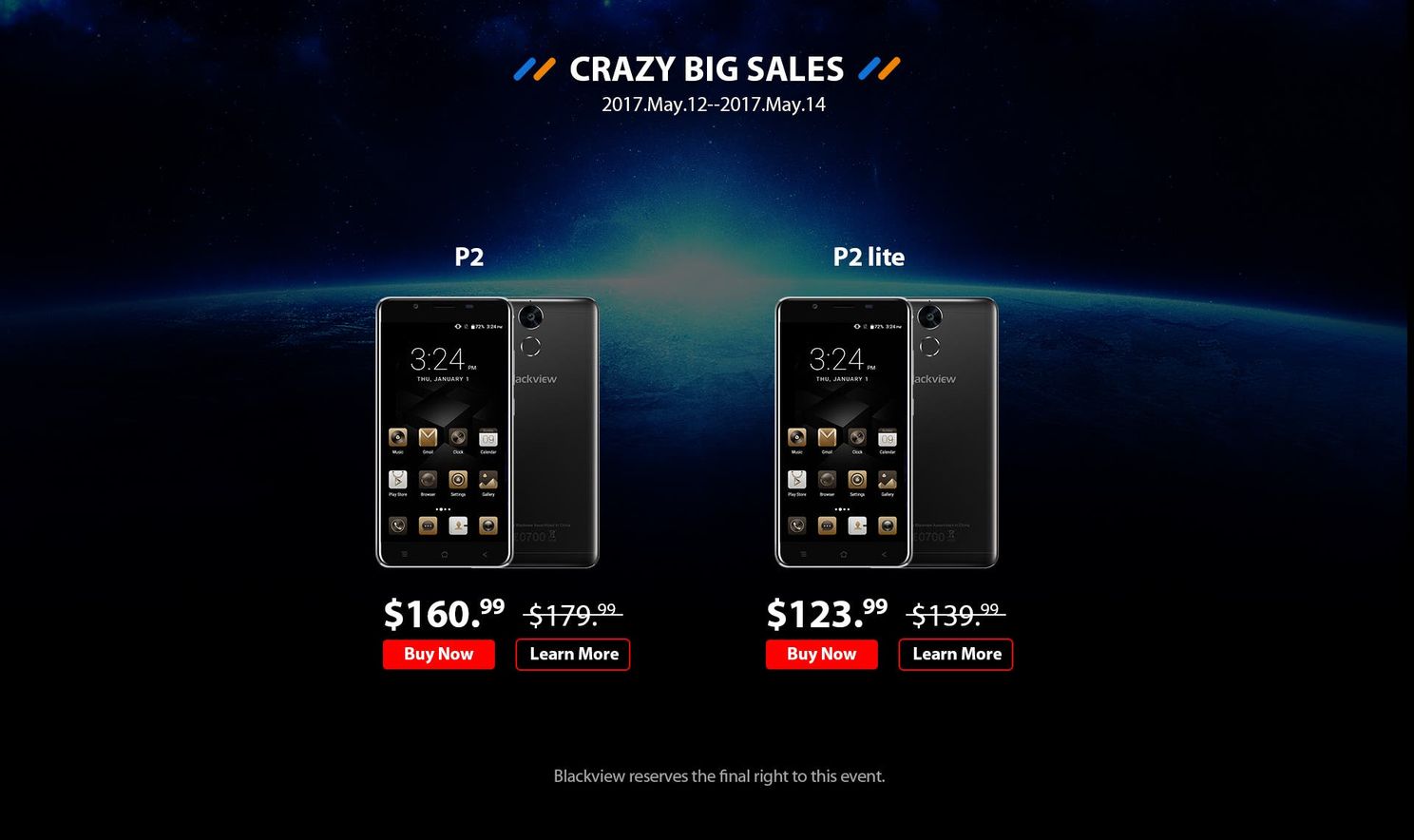 Blackview Holding May Discount Event