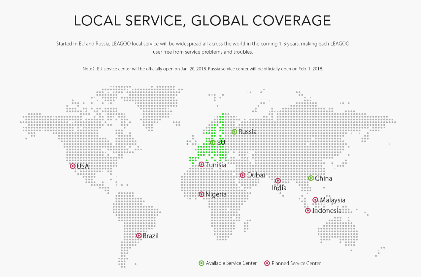 LEAGOO CARE – Service Center Launched in EU and More to Come