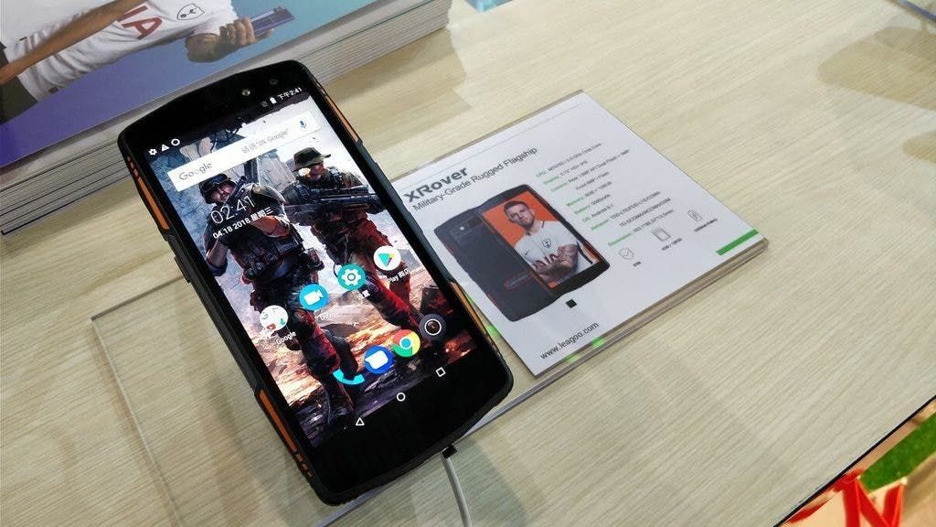 LEAGOO at HK Global Sources fair showcased the S10 model and much more