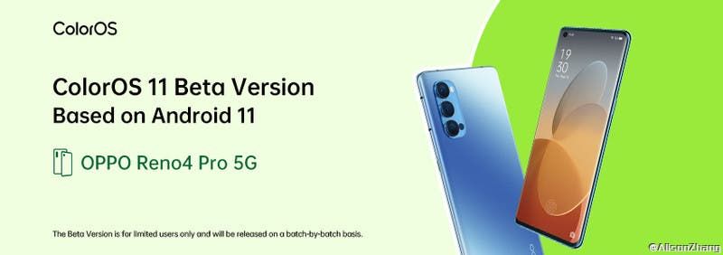 ColorOS 11 Beta based on Android 11 arrives for Reno 4 Pro 5G in UAE & Saudi Arabia