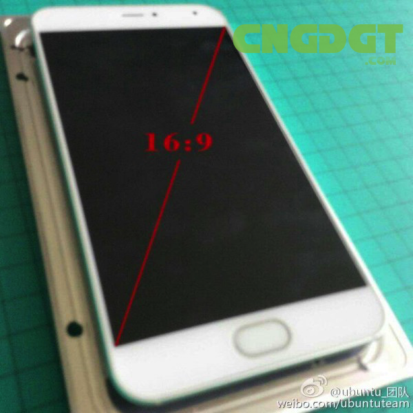 More real spy photo of the Meizu MX5 surface