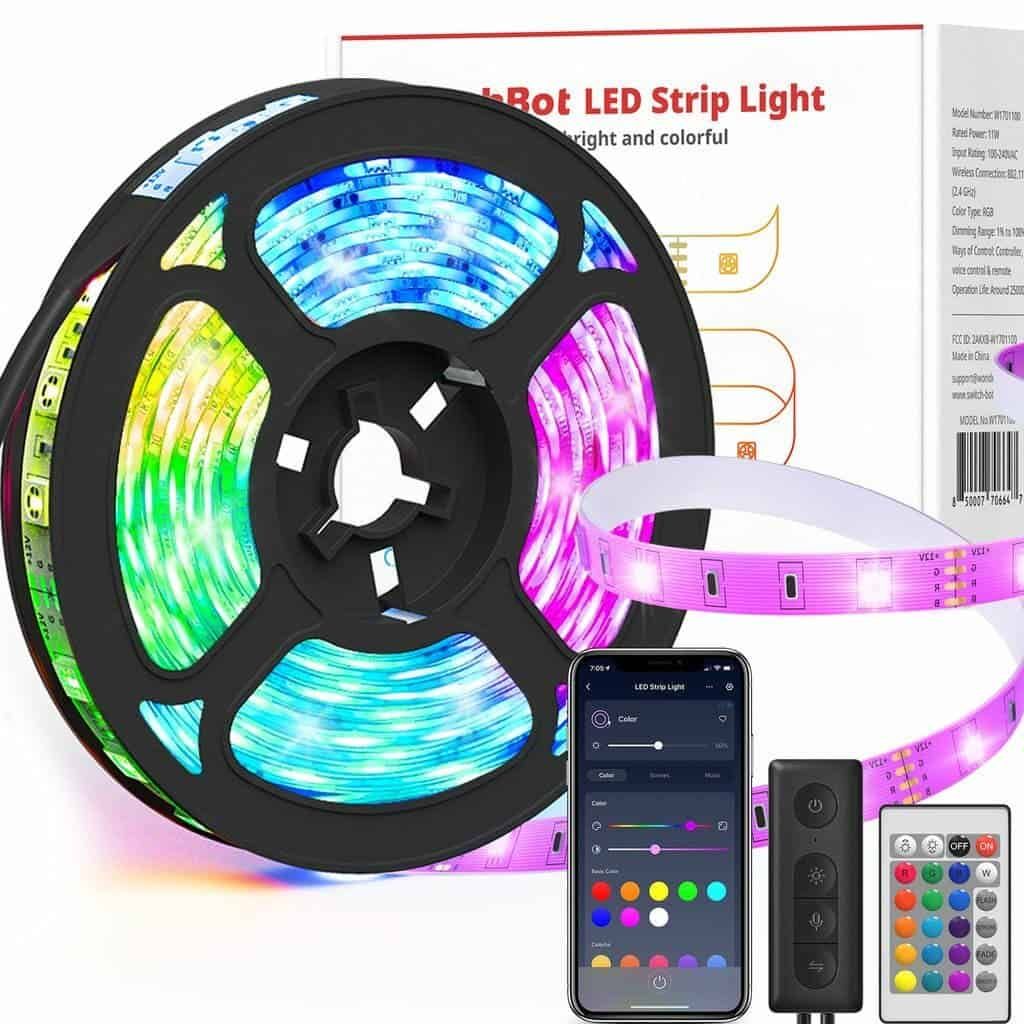SwitchBot LED Strip Light with great Amazon promo deal