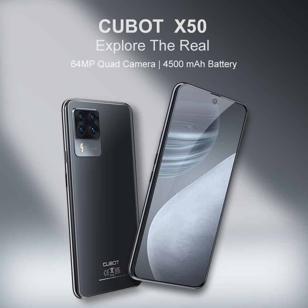 Cubot X50 with flagship 64MP quad cameras officially released