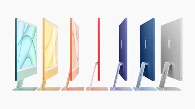 Apple unveils an all-new iMac with M1 processor and seven colors