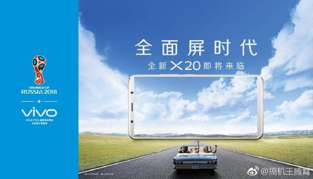 Not-yet-announced Vivo X20 appears in World Cup 2018 posters?