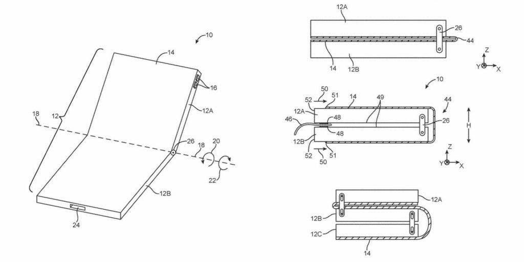 Apple patents a foldable iPhone