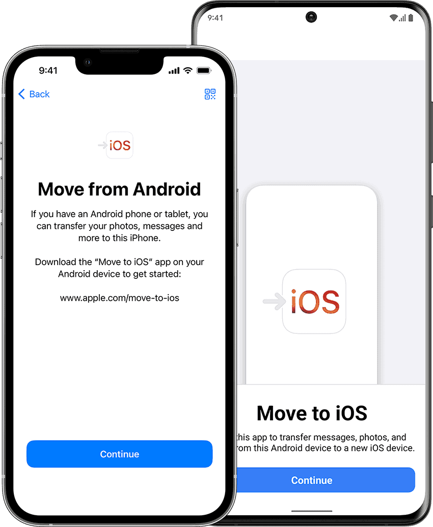 How to transfer everything from old Android phone to iPhone 14