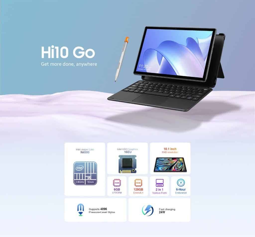 The world’s first Intel 10nm 2in1 tablet-Chuwi Hi10 GO is coming soon