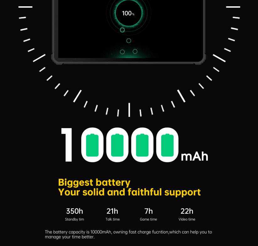 OUKITEL RT1 rugged tablet launched with 10.000 mAh battery