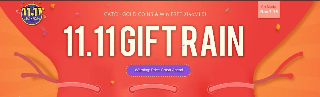 Gearbest holding a sale to rival Black Friday