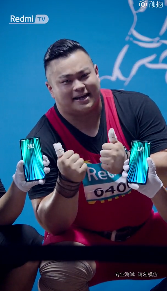 Redmi Note 8 Pro physical strength teased in new video