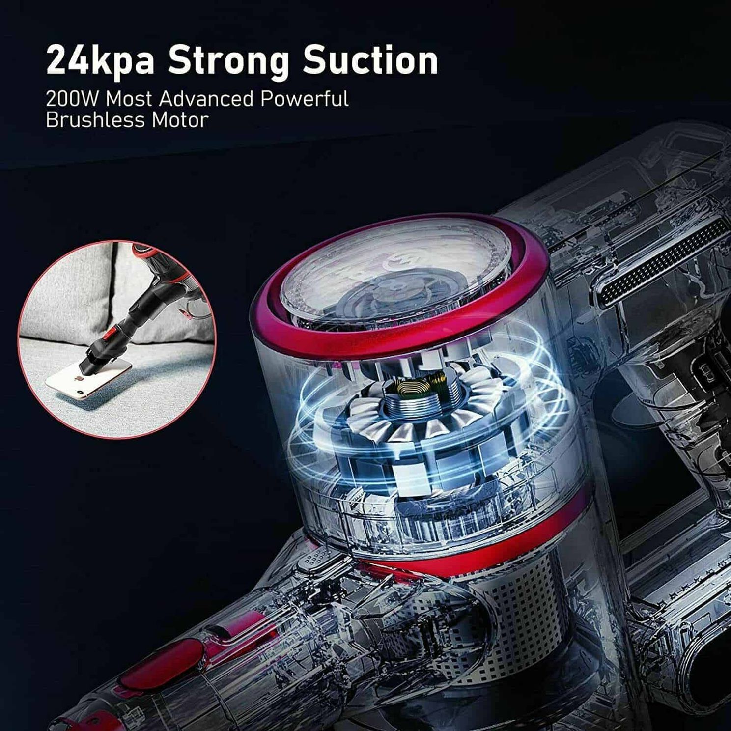 MOOSOO K17Pro with Powerful 24Kpa Suction Power on Sale on eBay