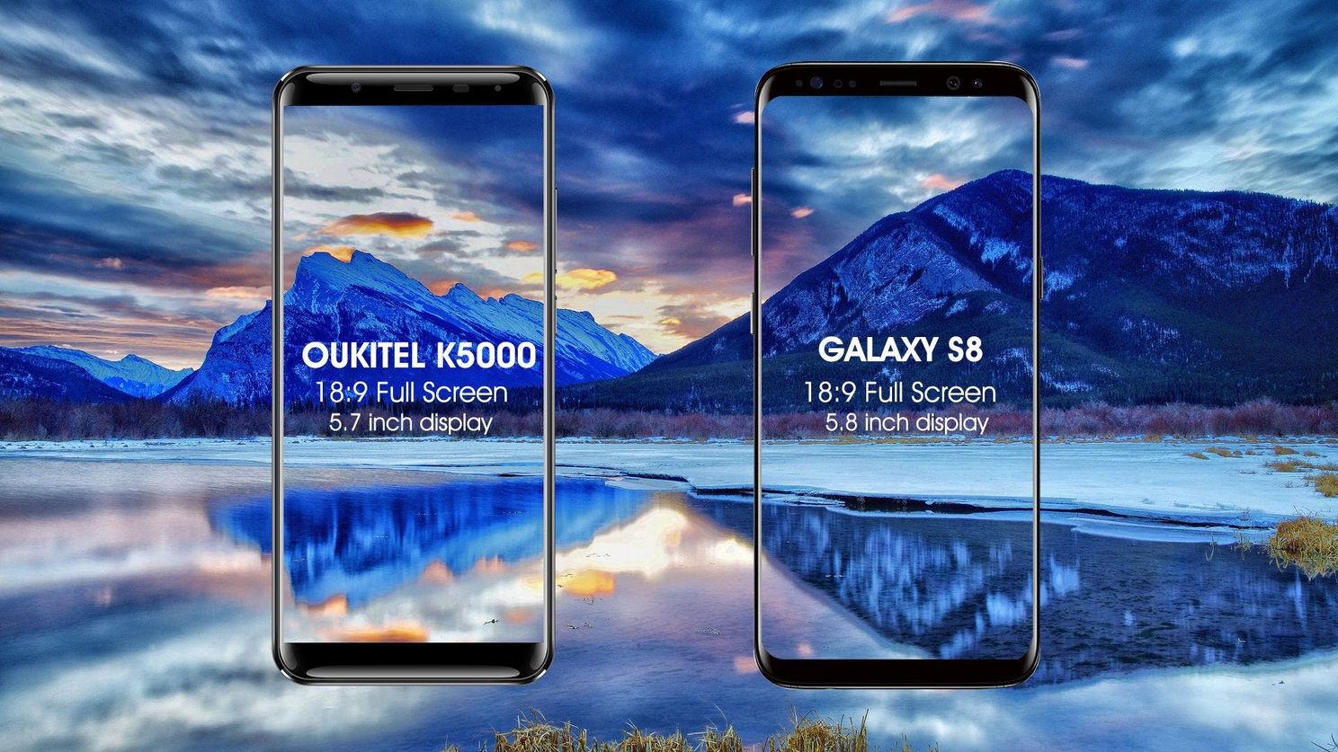 Oukitel K5000 vs Samsung Galaxy S8 - Battery vs Performance?