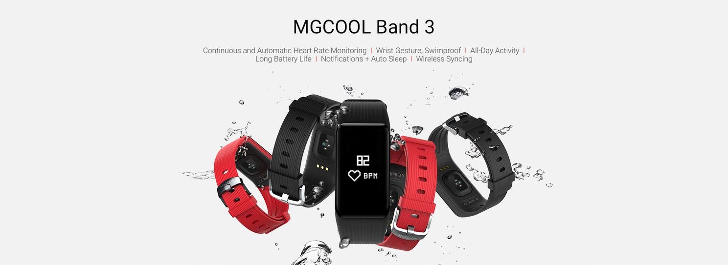 MGCOOL Band 3 Announced - Will it be the best Smartband?