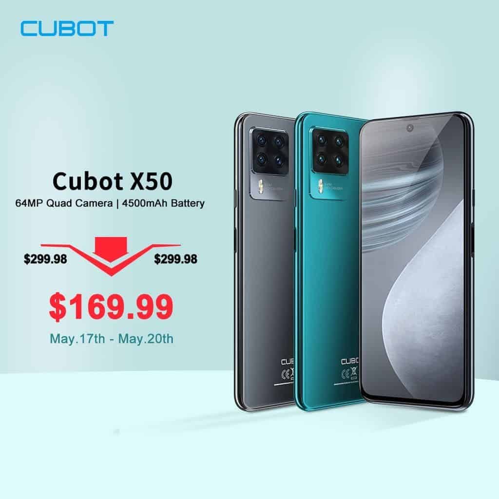 Seeking a camera phone ? Then don't miss the new Cubot X50