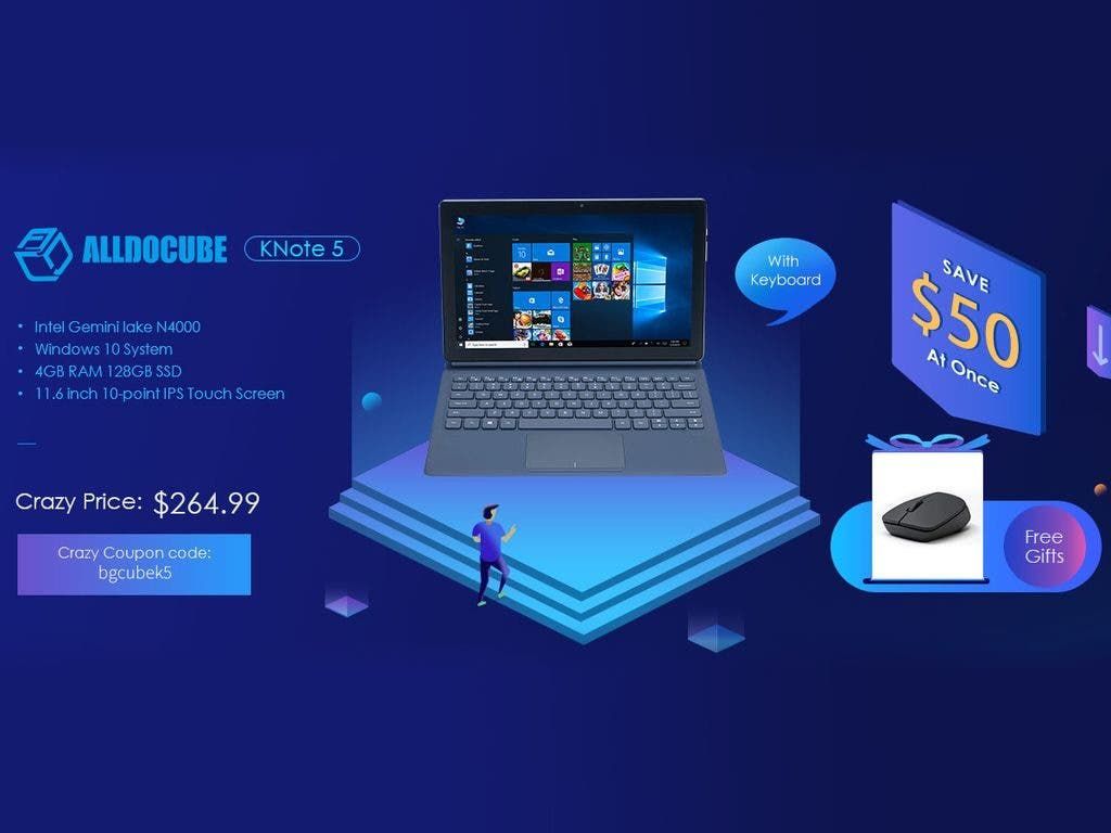 ALLDOCUBE brand sale on Banggood kicked off today