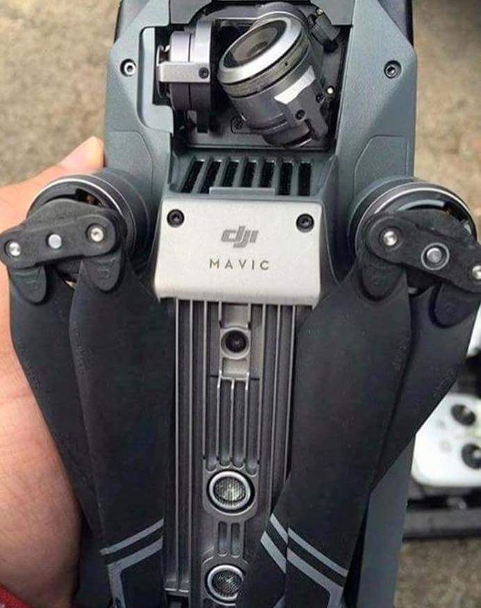 More images of the DJI Mavic folding drone leak out