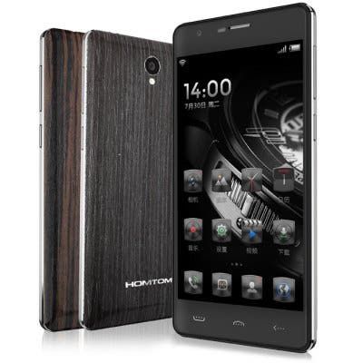 HOMTOM HT5 has a 4,250mAh battery and natural wood casing for $119.99