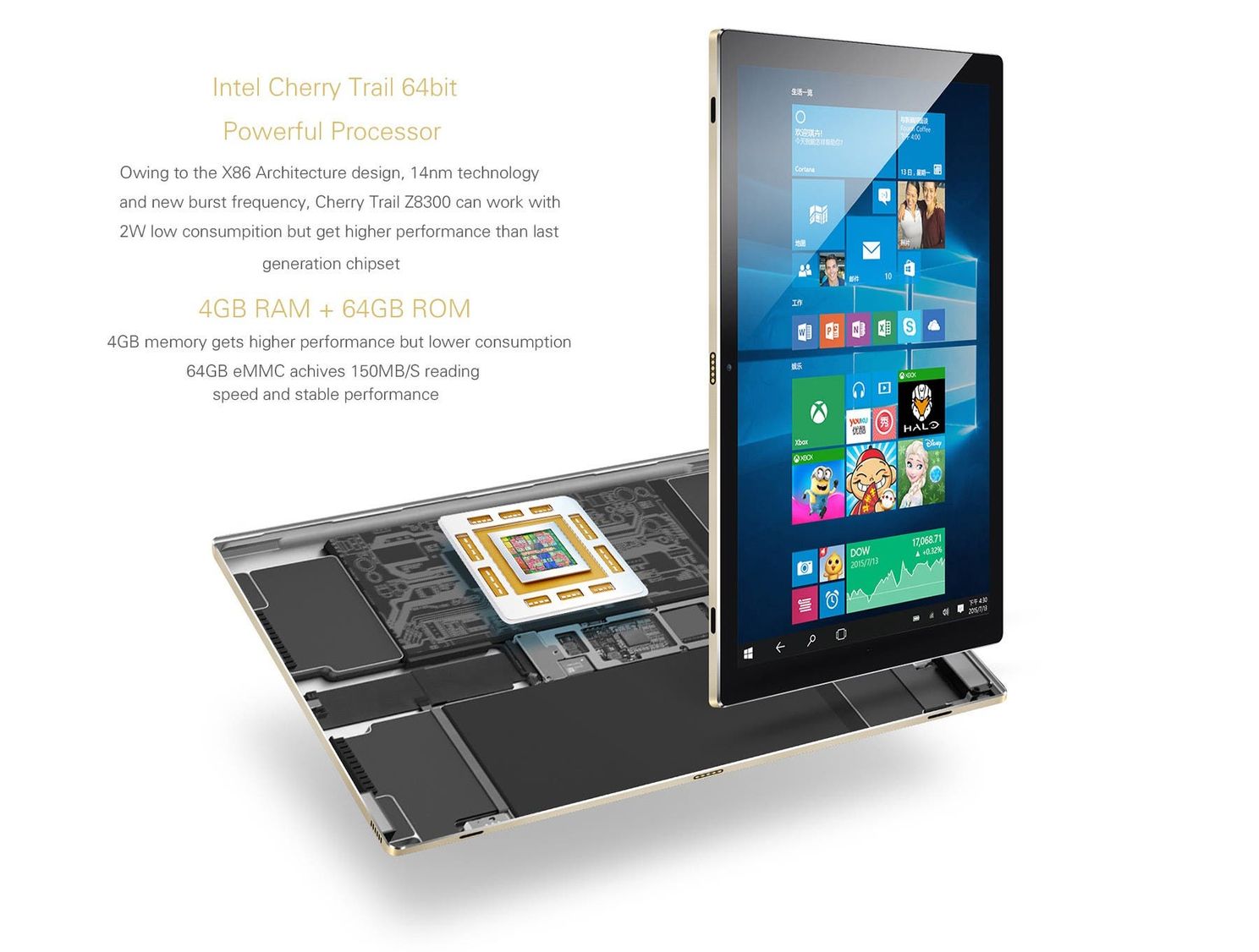 Teclast Tbook 10: Another Z8300 dual-boot tablet on the prowl