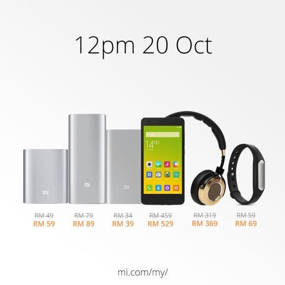 Xiaomi products get a price hike in Malaysia