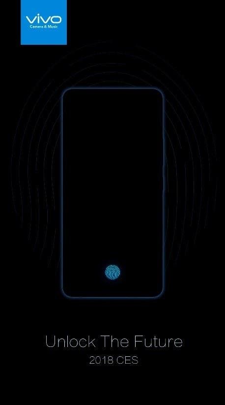 Vivo to unveil its first smartphone with in-display fingerprint reader, on January 10th