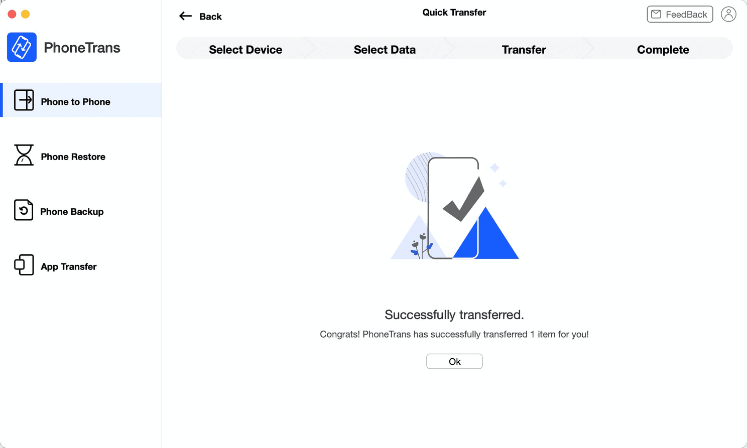 PhoneTrans: Full-way Phone to Phone Transfer Tool