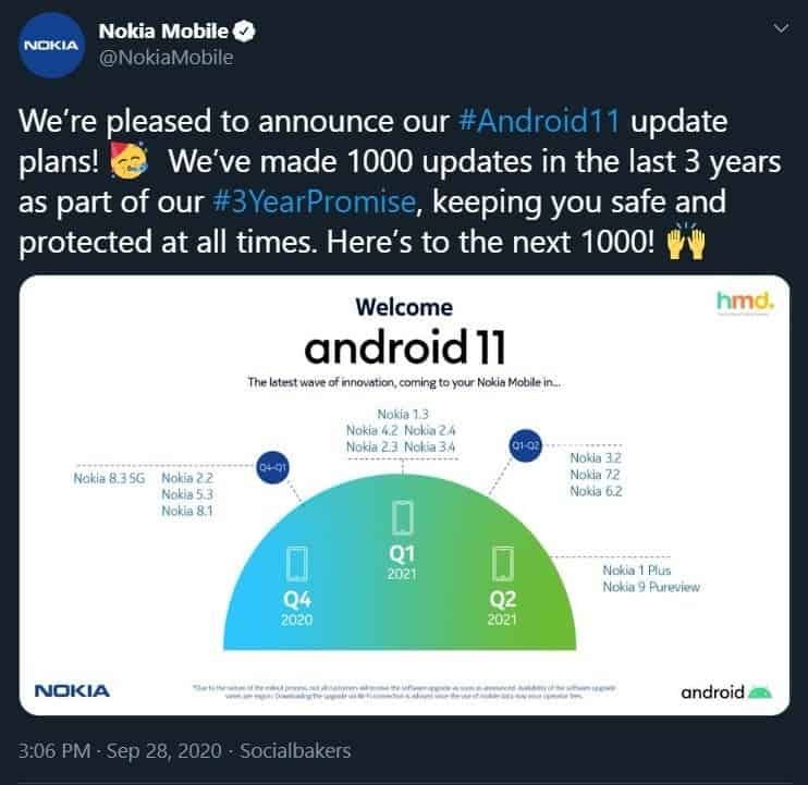Here's why HMD Global deleted the Android 11 schedule for Nokia phones