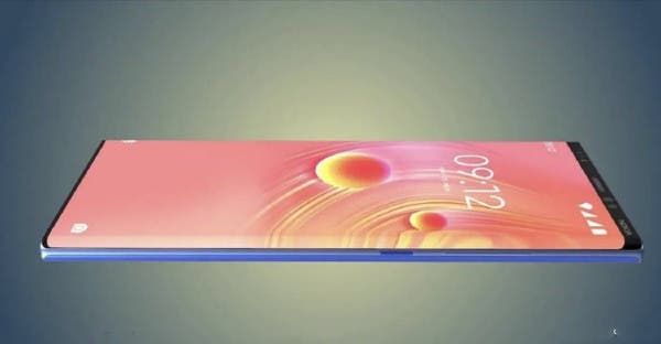 Nokia is preparing a smartphone with a waterfall screen