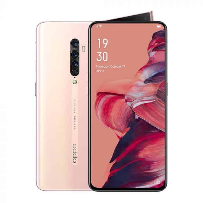 Oppo Reno 2 and its "shark-fin" pop-up camera.