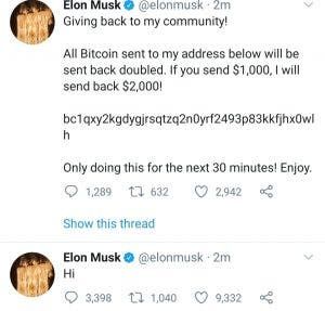 Twitter Accounts Of Elon Musk, Bill Gates, Barack Obama Hacked - $110,000+ Received By Hacker