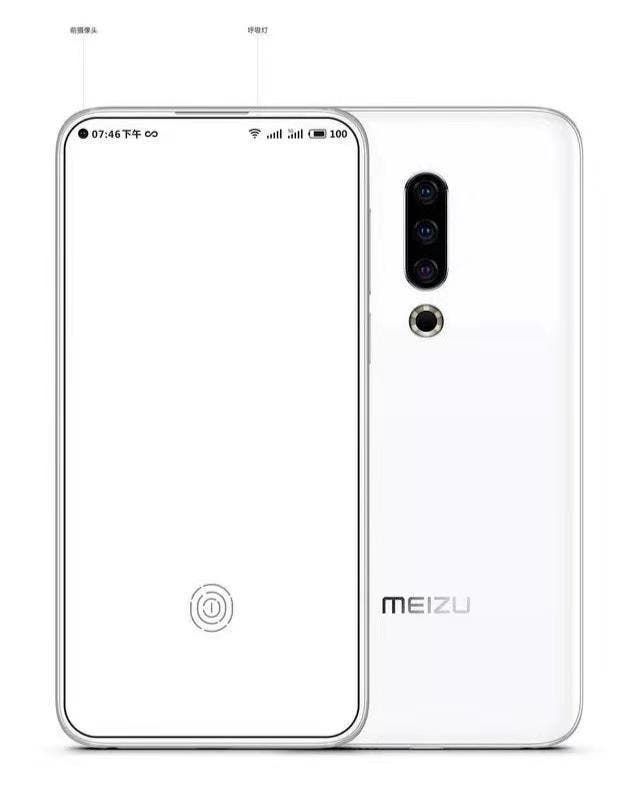 Meizu 16S Rendering Leaked, Showing 3-in-1 Camera and More