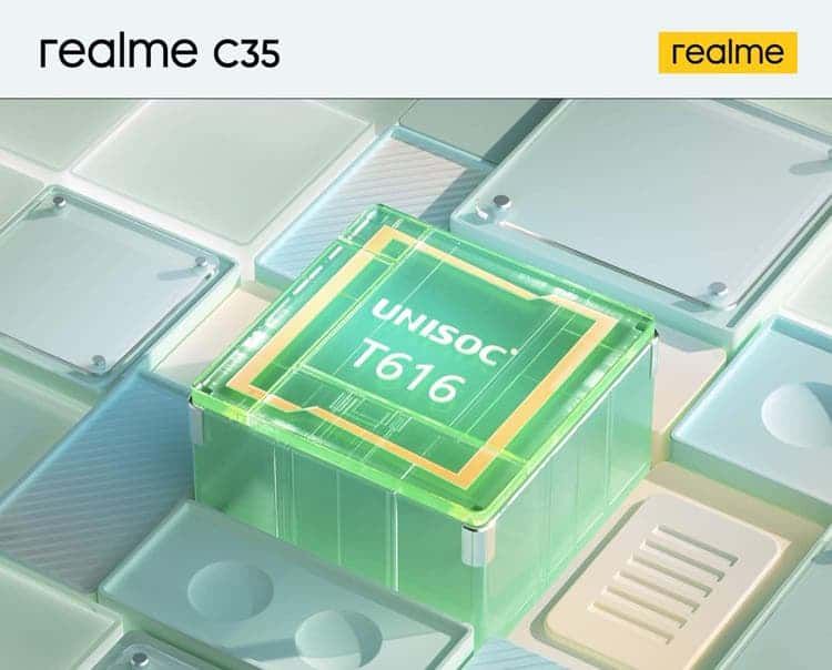 Realme C35 will be equipped with a triple camera and a 5000 mAh battery