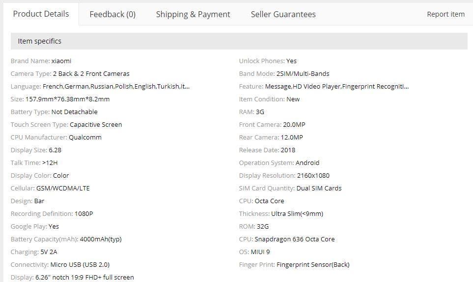 Xiaomi Redmi Note 6 Pro goes on sale before launch