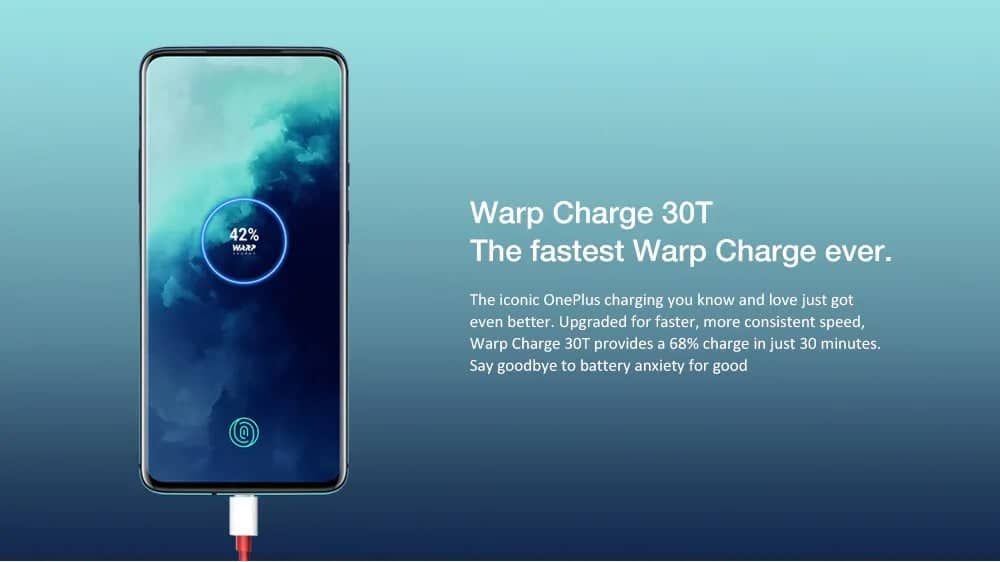 OnePlus 7T Pro- high end phone on sale from Gearbest