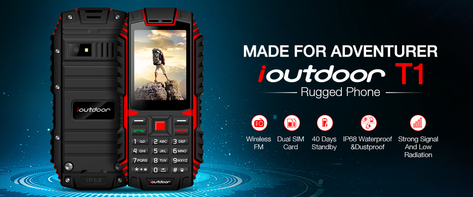 ioutdoor T1 IP68 Rugged Smartphone on Flash Sale at Just $9.9!