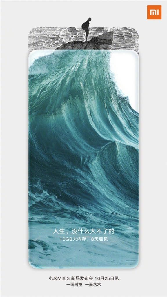 Xiaomi Mi MIX 3 10GB RAM Variant Officially Confirmed