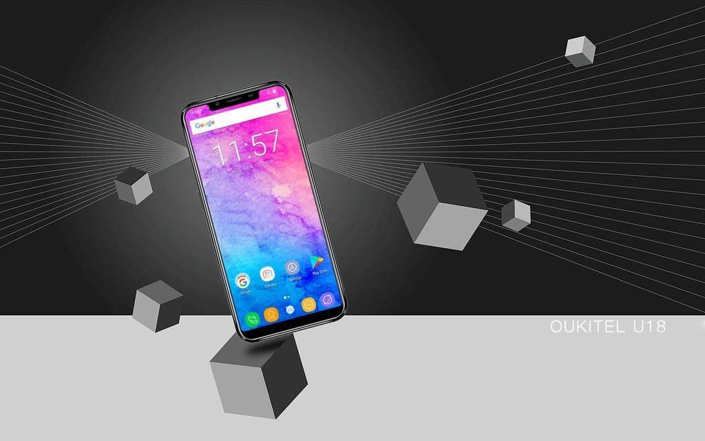 Oukitel U18 - first official unboxing video released
