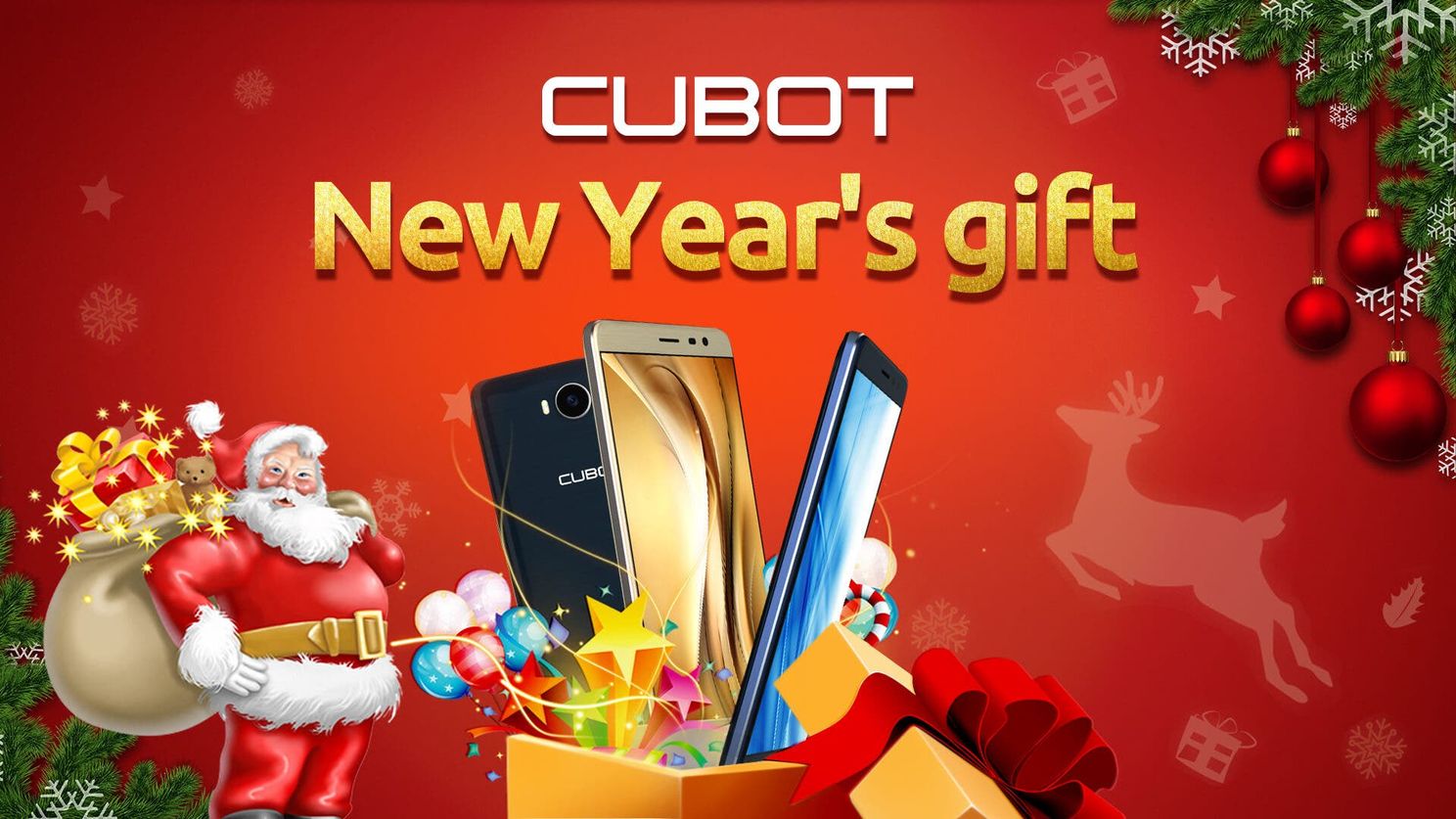 Cubot are going to give you a New Year's gift (Giveaway!)
