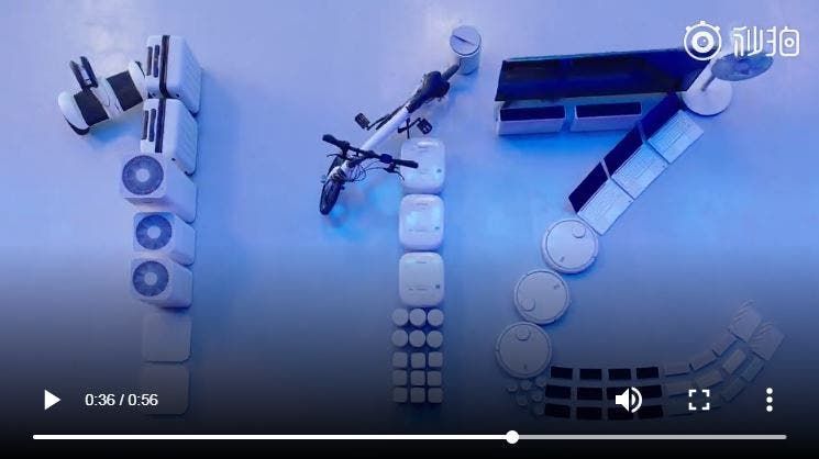 Xiaomi's 2018 summarized in a short video
