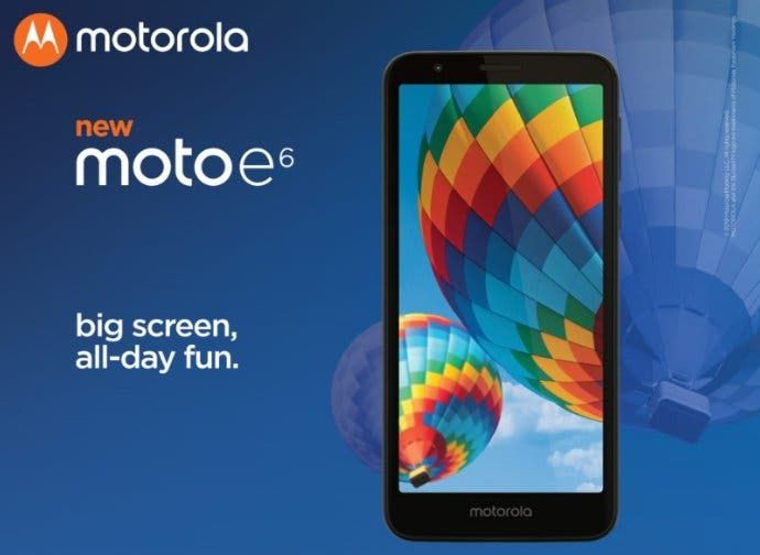 Moto E6 goes official with Snapdragon 435 and removable 3,000mAh battery