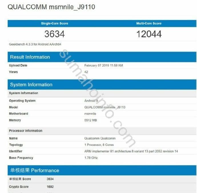 GeekBench Score of Alleged Sony Xperia XZ4 Exceeds Apple A12