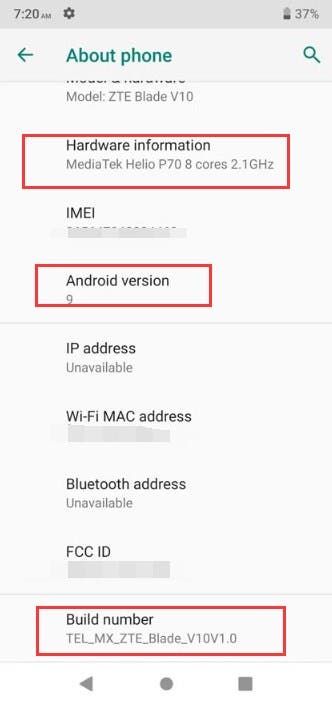 ZTE Blade V10 With Helio P70 Passed Through FCC