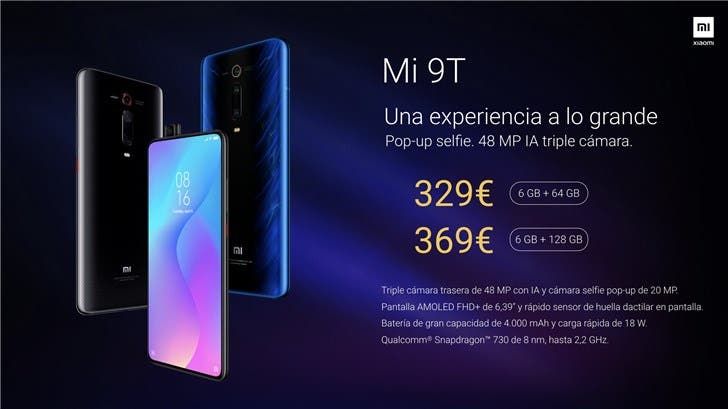 Xiaomi Mi 9T launches in Europe, shipment begins June 17