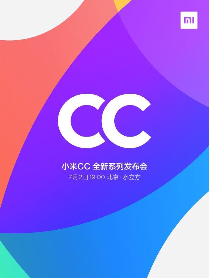 Xiaomi CC9 series officially launching early July