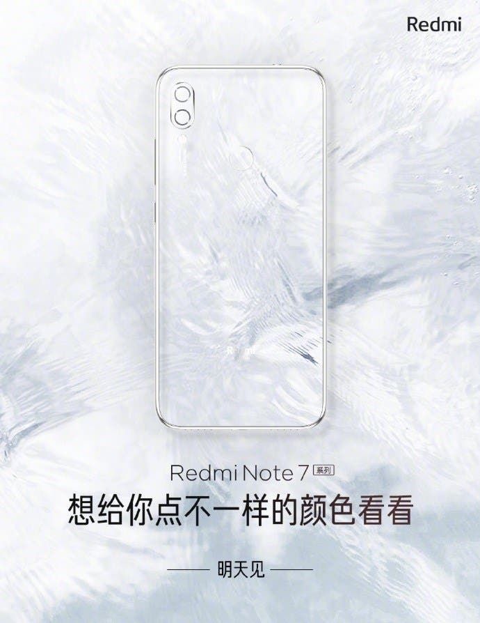 Redmi Note 7 Series Will Get New Color Option Tomorrow
