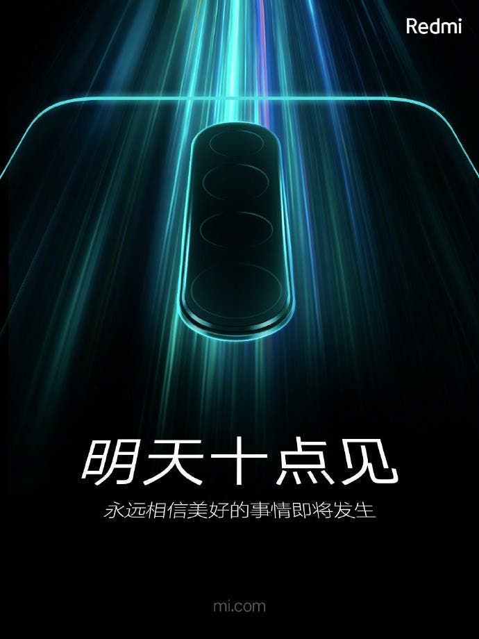 Redmi Note 8 Pro Poster Shows Camera Placement and More