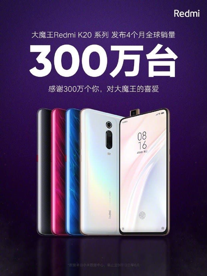 Redmi K20 Series Sales Exceeded 3 Million In 4 Months