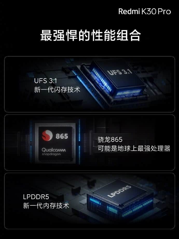 Redmi K30 Pro 5G Standard Edition and Zoom Edition Officially Unveiled