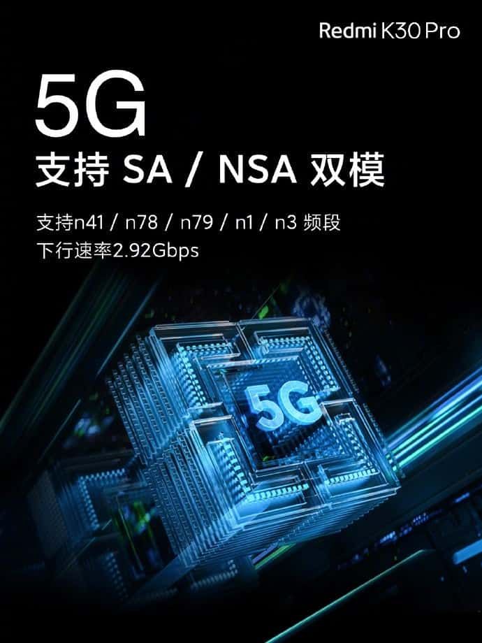 Redmi K30 Pro 5G Standard Edition and Zoom Edition Officially Unveiled