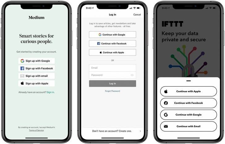 Researcher found a security vulnerability with "Apple Login" option